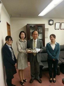 下関女子を代表して