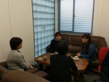 経験談を語らい中